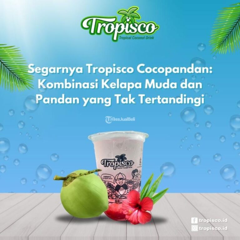 Segarnya Minuman Coconut Pandan: Kombinasi Rasa yang Menyegarkan